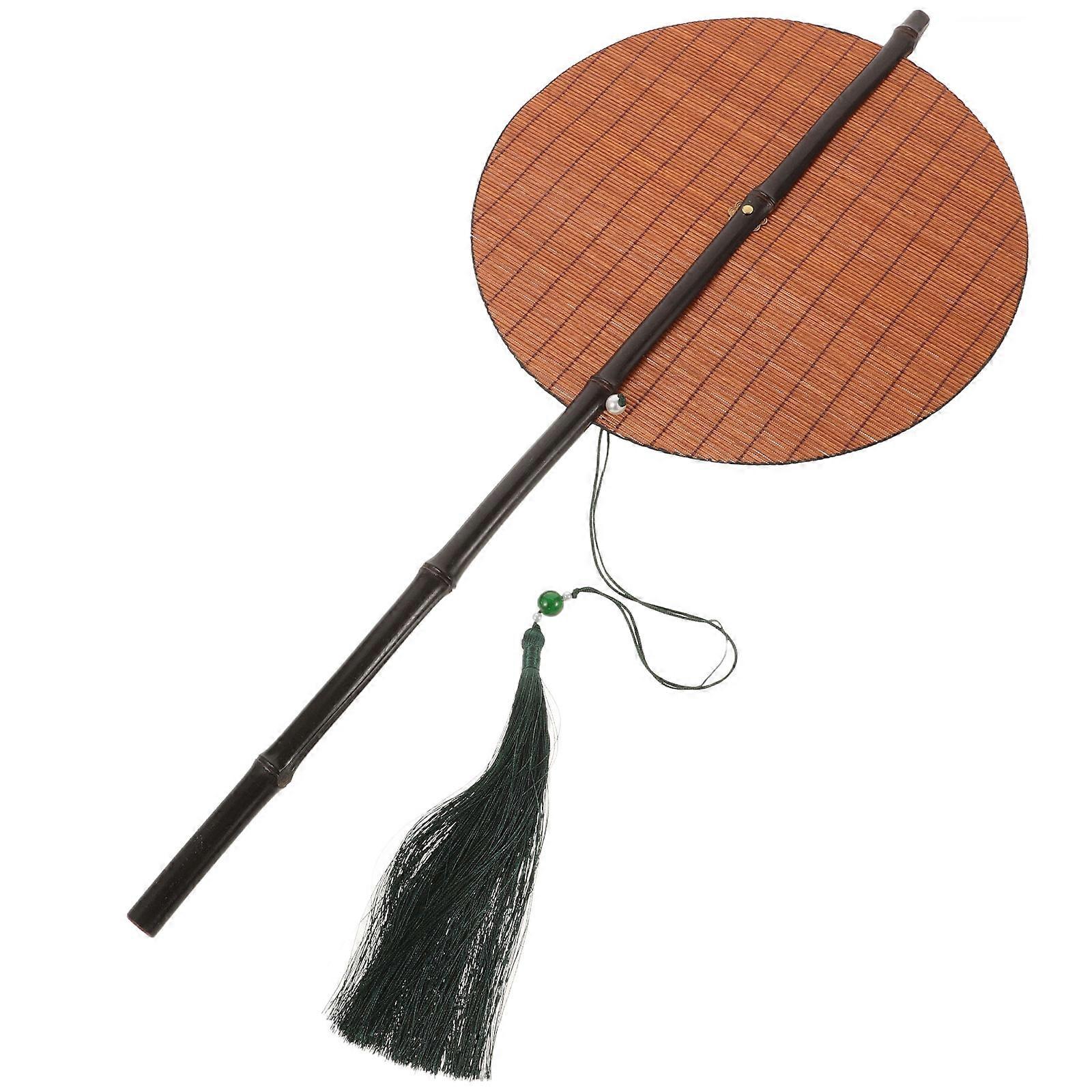 Hand Fan 3Pcs Simple Style Round Folding Fan Suitable For Photography Travel Accessories And Summer Cooling
