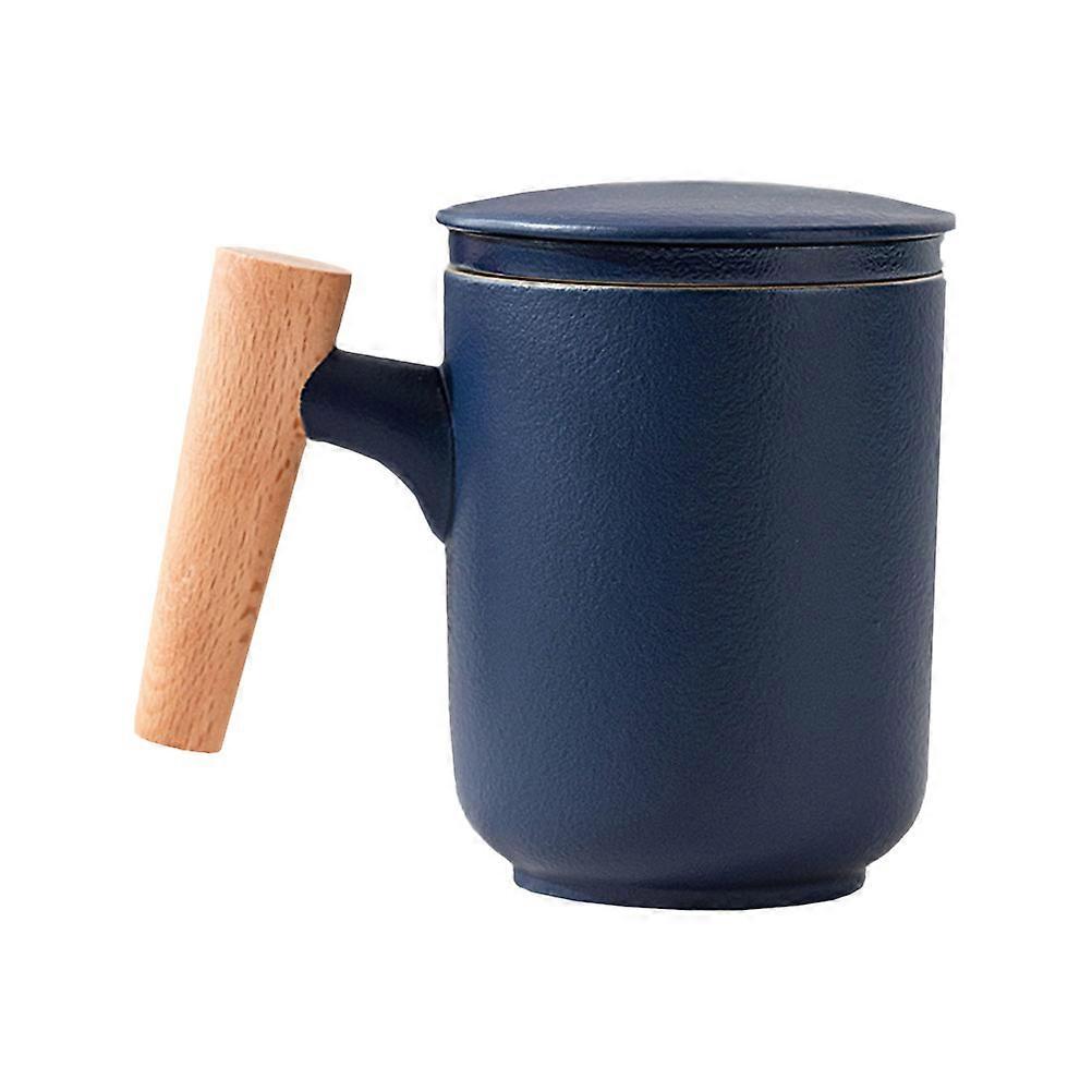 Tea Infuser Wooden Handle for Brewing Tea 3Sets Leakproof and Portable