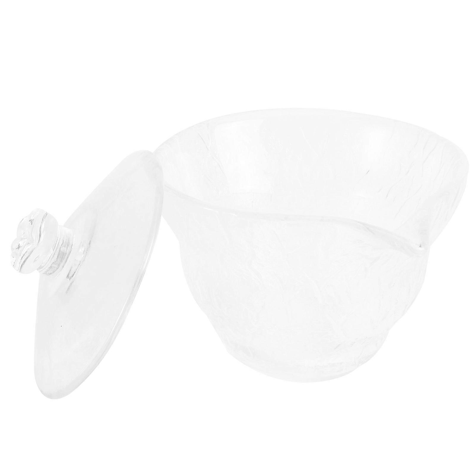 Handmade Tea Cup Glass Drinkware for Tea Drinking 2Pcs Transparent Cups