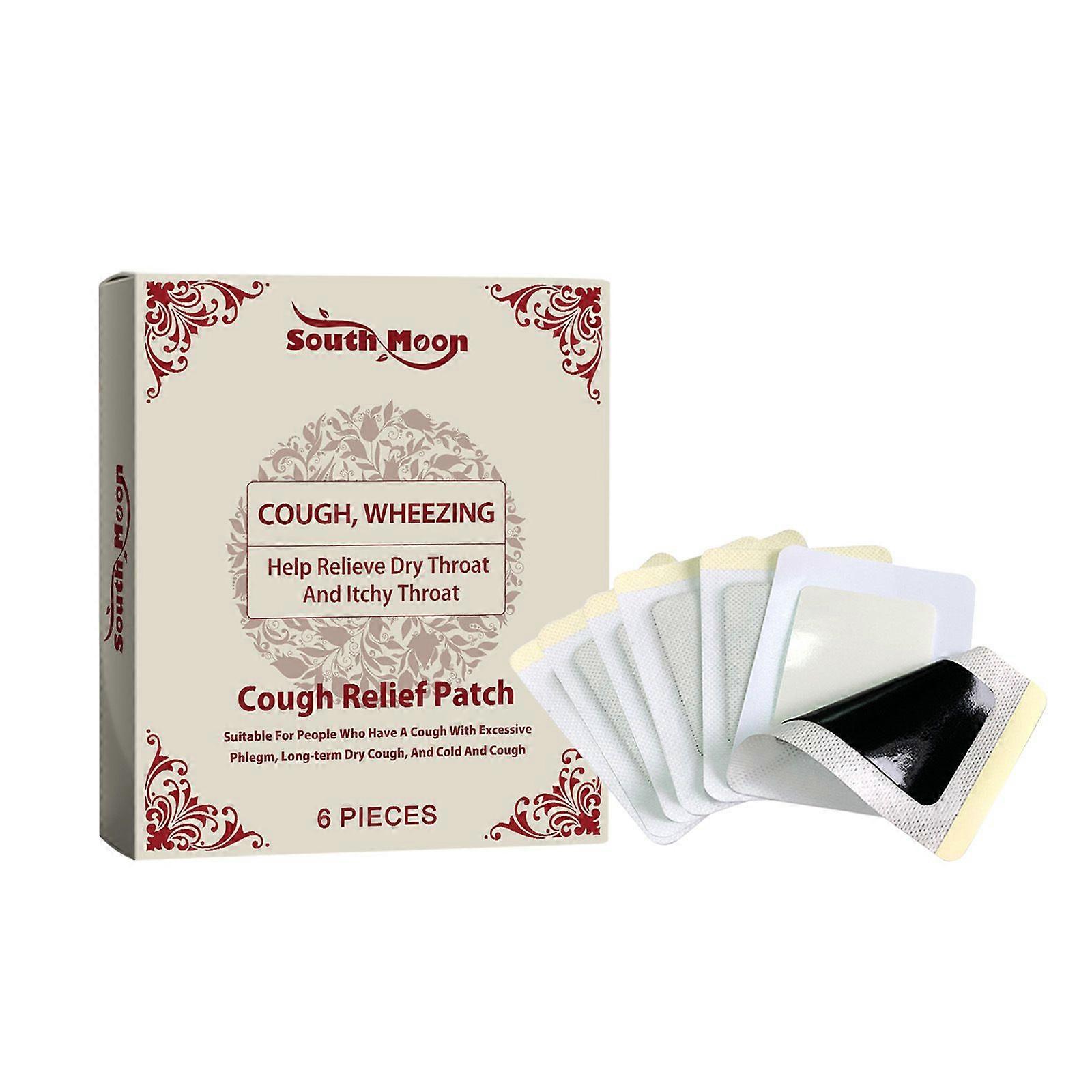 Örtbaserat hostplåster för att lindra hosta, torr och kliande hals och slem, kropp