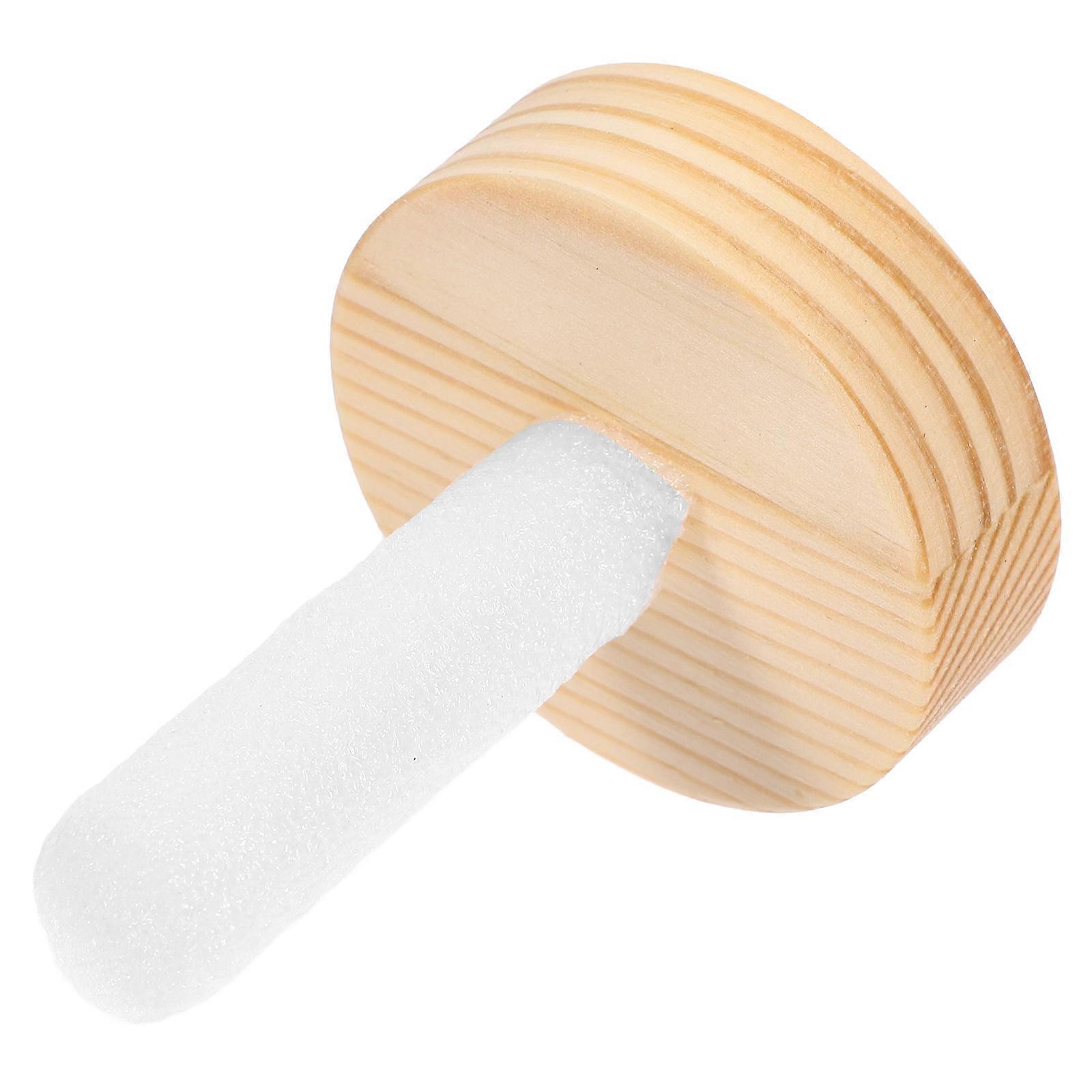 Crochet Doll Display Rack Doll Support Stand for Storage 2Pcs Wooden