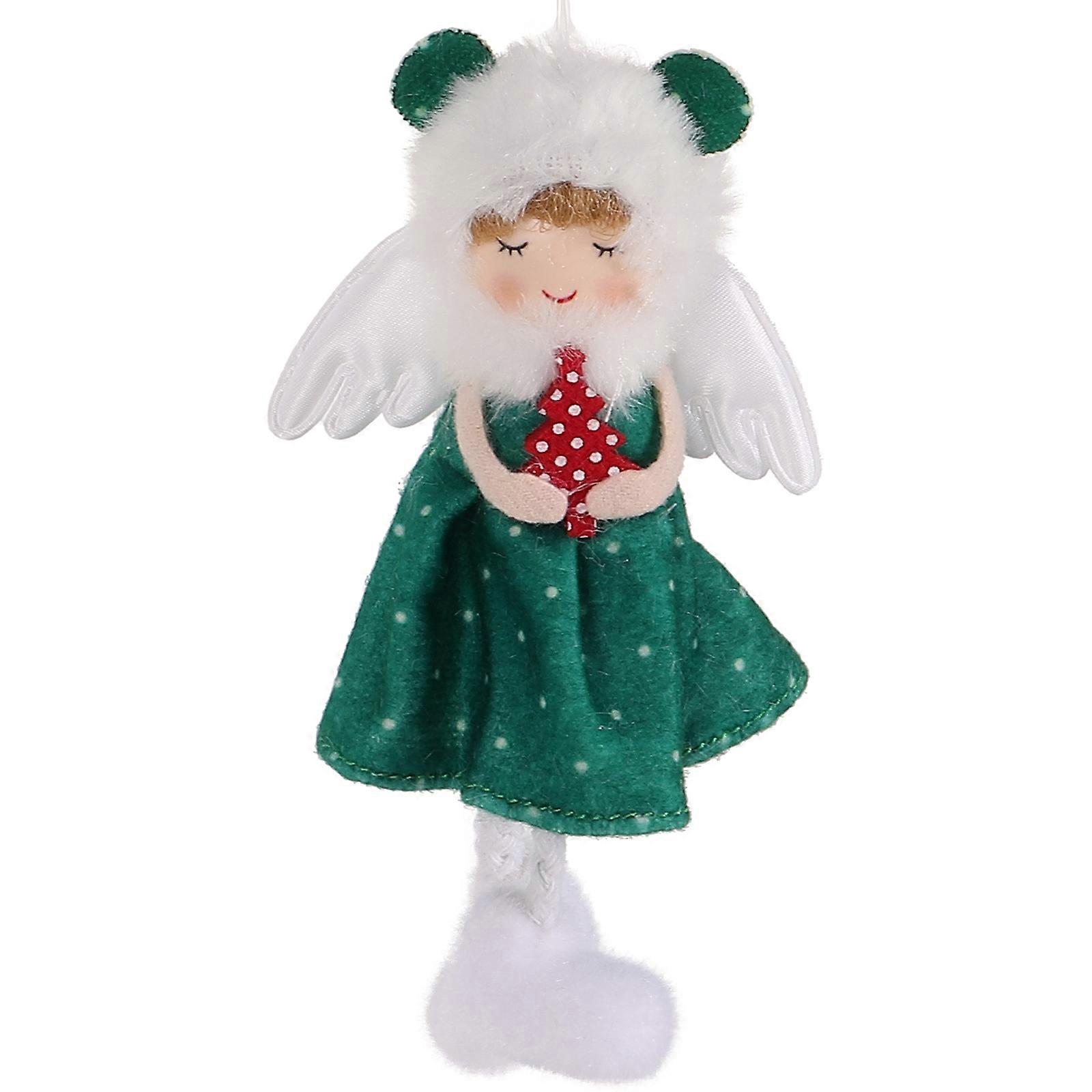 Pendant Doll Decoration Cloth for Christmas Tree 2Pcs