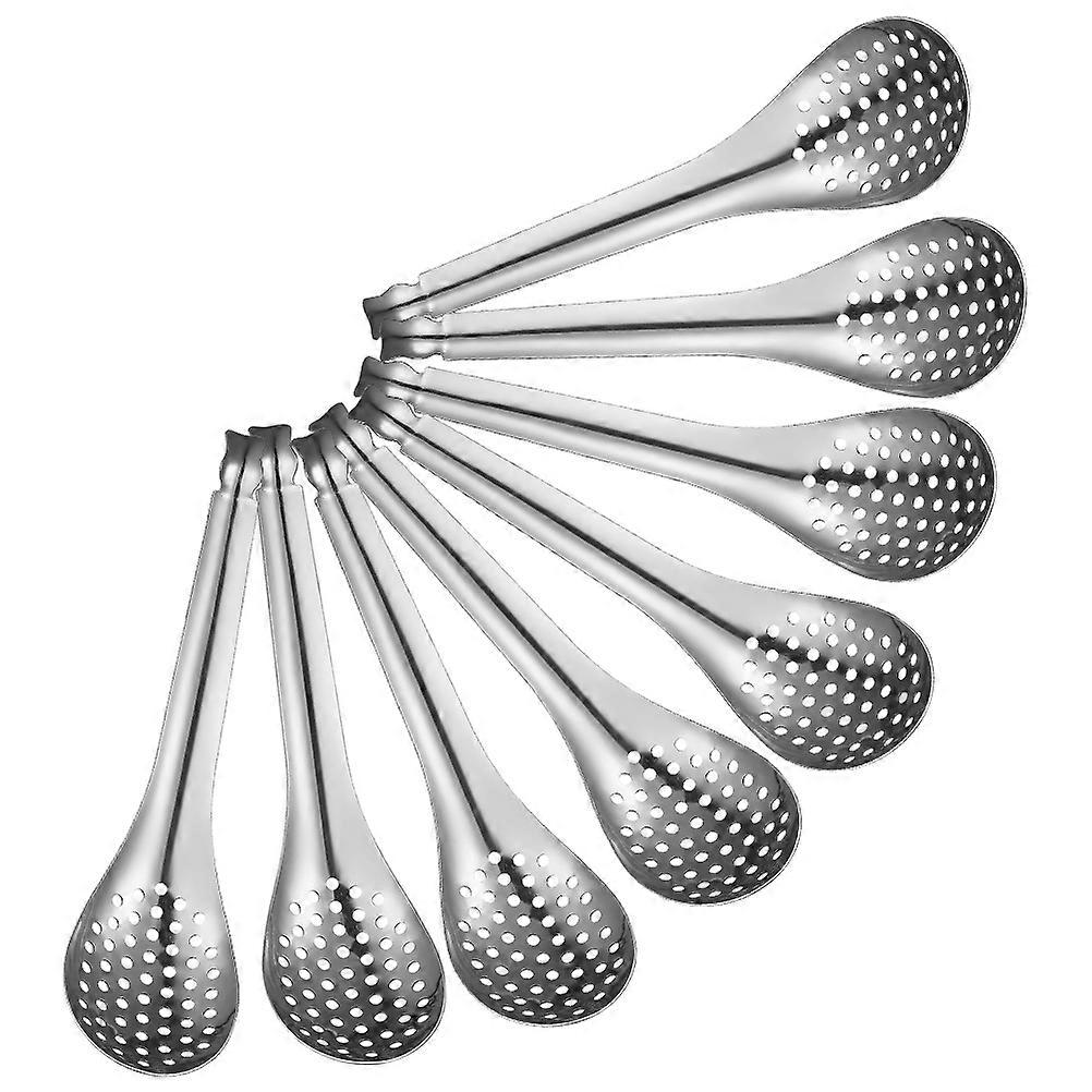 Stainless Steel Serving Utensils Set With Ergonomic Handle For Home Restaurant Use 40Pcs