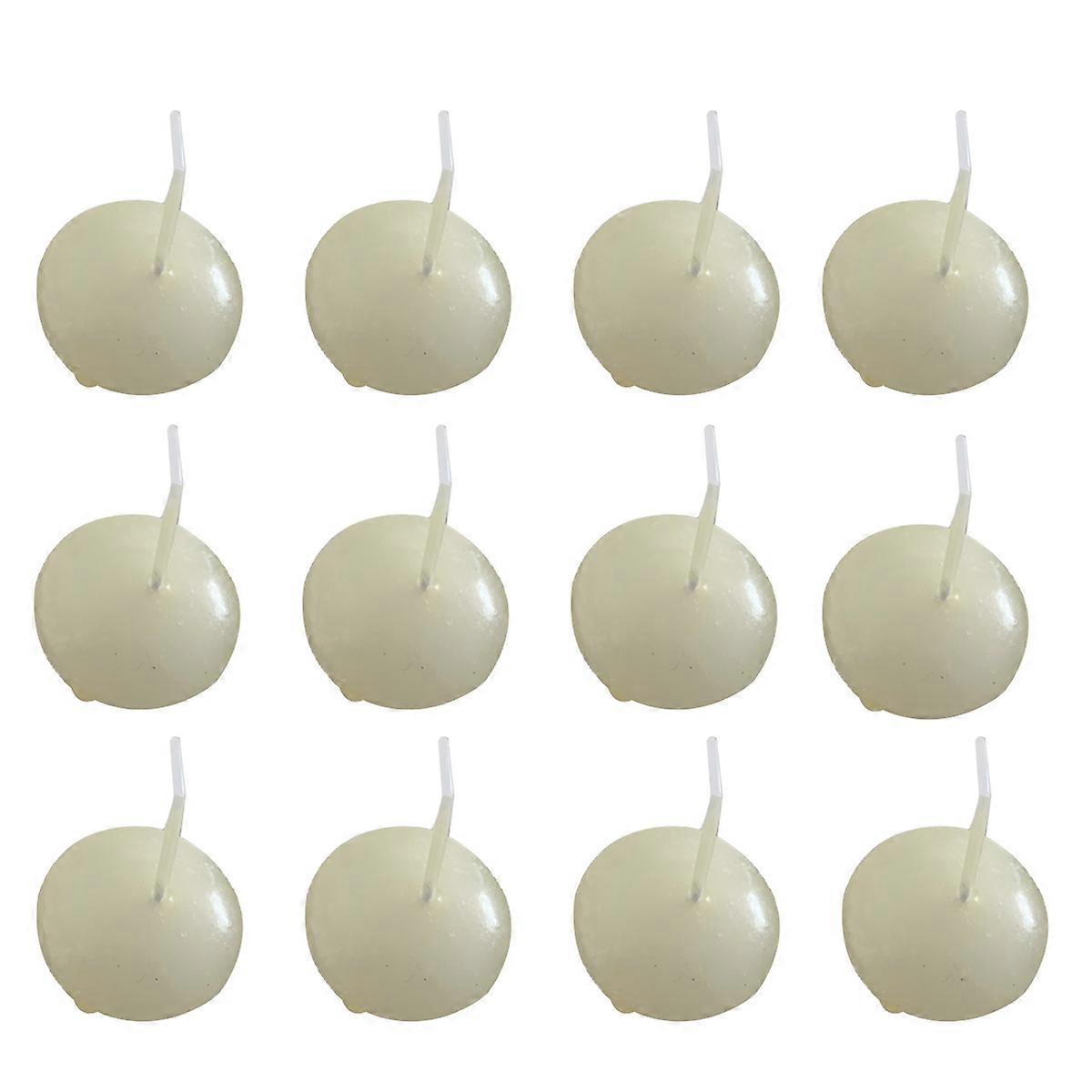 Mini Floating Candles for Decor 100Pcs White Wedding Event Supplies