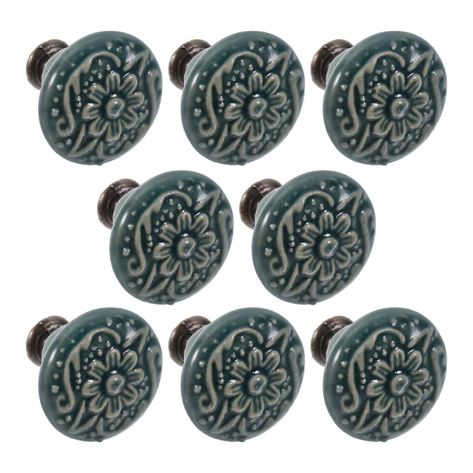 Furniture Knob Pulling Ceramic Drawer Knobs for Home 40Pcs Pack