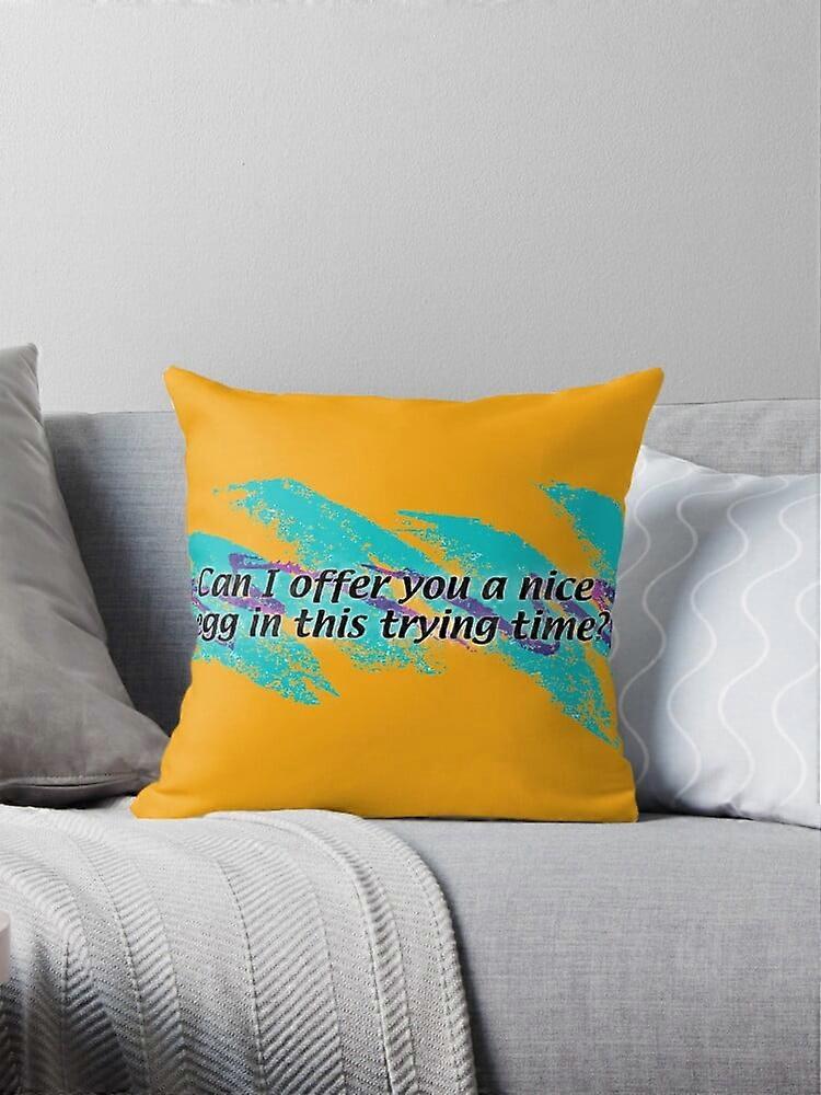 A NEW Always Sunny Trying Times Egg 90s Pillow Covers