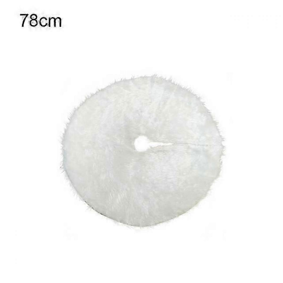 JWL-Round Skirts With Christmas Trees White Trees Decoration