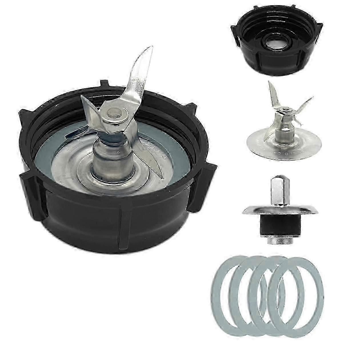 For Blender Replacement Parts Blender Ice Crusher Blade with Jar Base Cap,for Aspas Para Licuadora