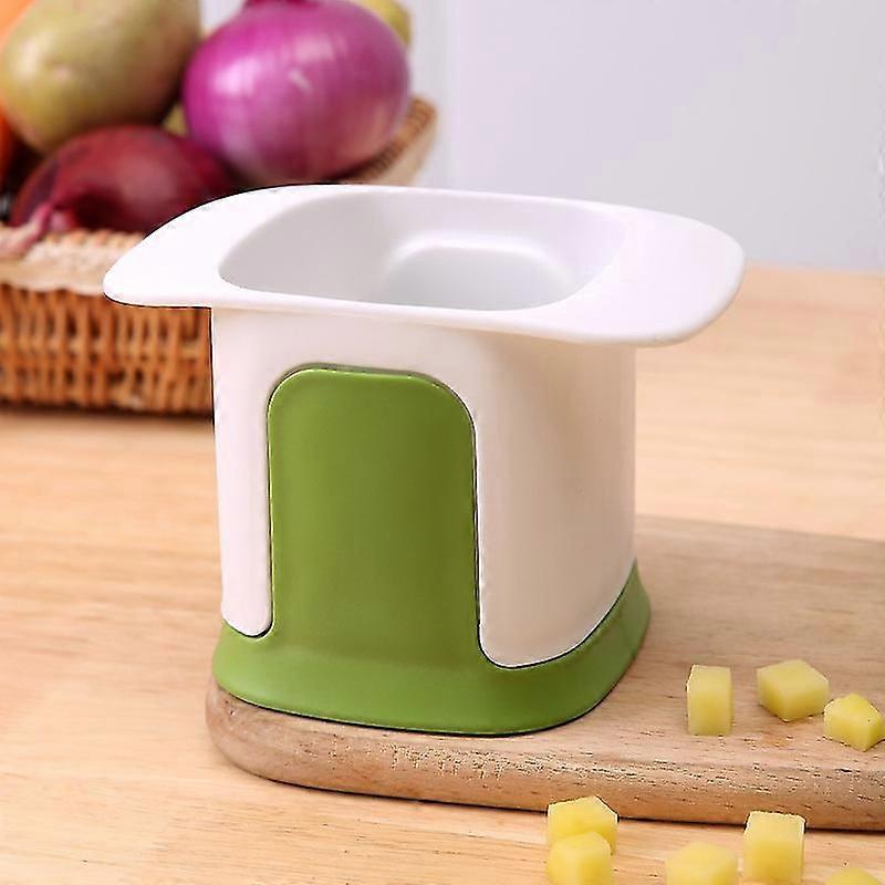 2-en-1 Vegetable Chopper Dicing Slitting Vegetables Cutter Slicer Multifonction