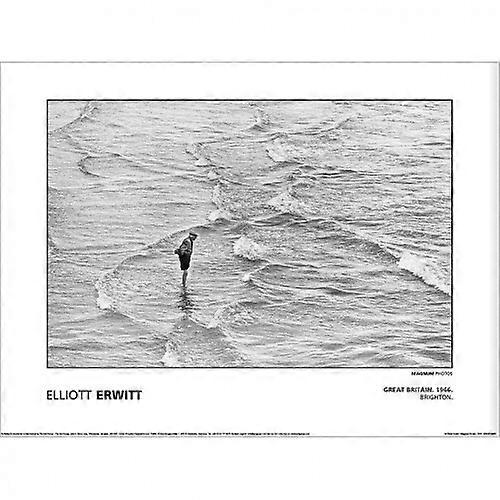 Magnum Elliot Erwitt - Great Britain Brighton 1966 Paper Print