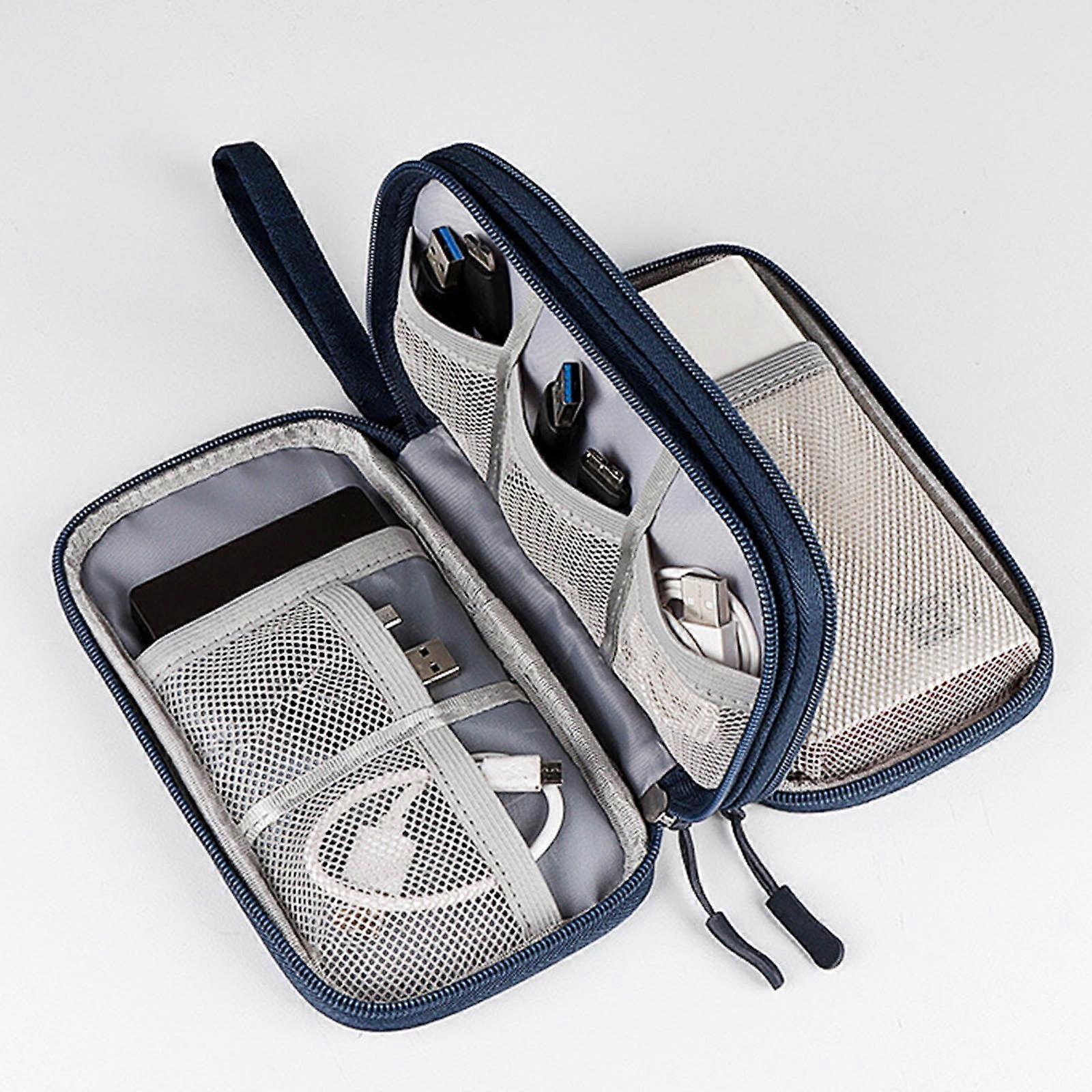 Multi-layer Protective Sleeve for Power Hard Disk, U Disk, Headset, Data Cable & Electronics - Compatible with Various Digital Gadgets