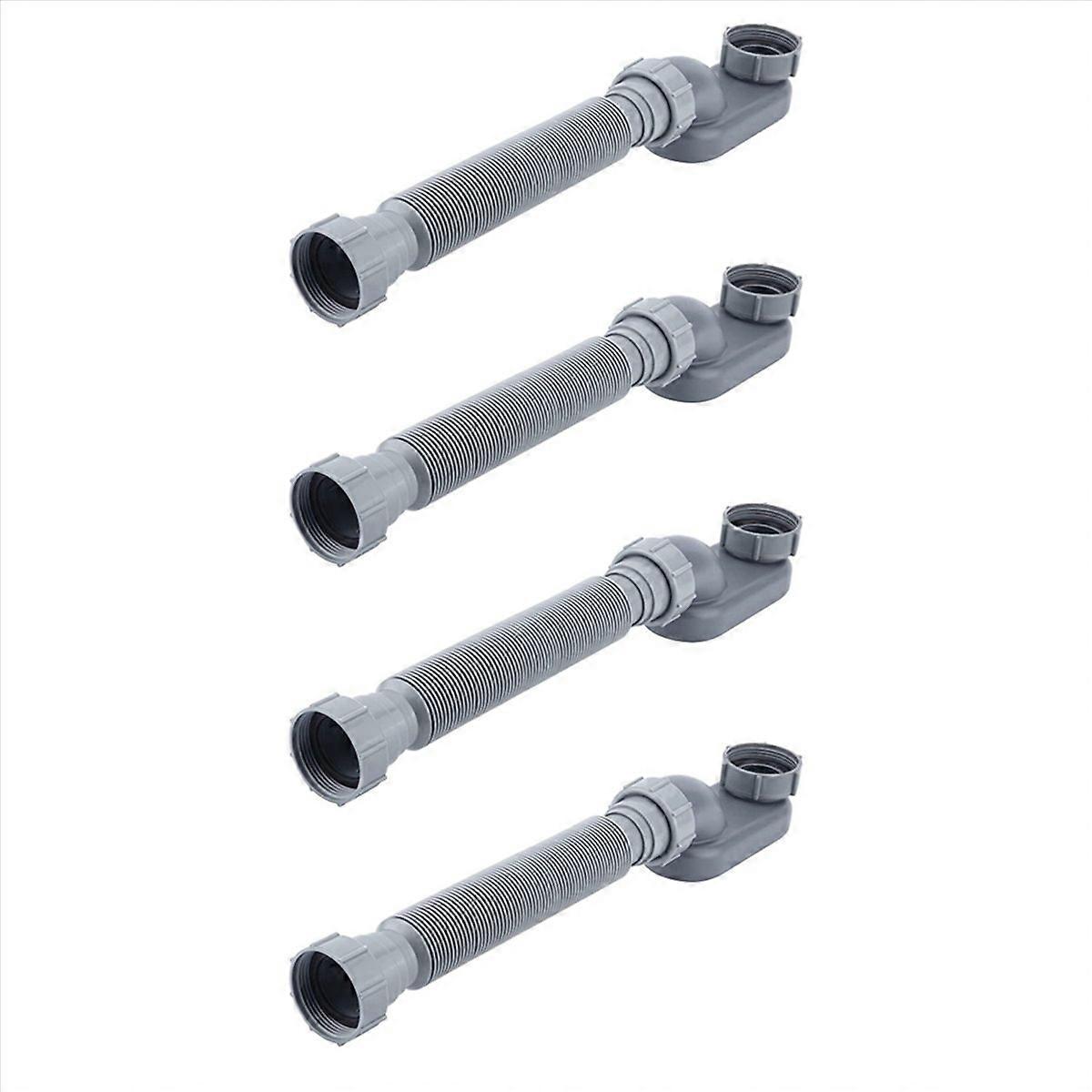 Low Profile 1 1/2 P Trap Flexible Bathtub Drain Pipe Flat P Trap Free