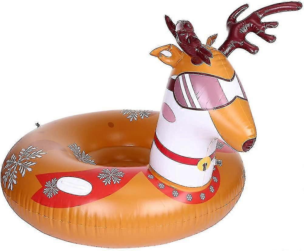 Inflatable Pvc Sled Snow Tube For Winter Fun Inflatable Portable High-performance Frost