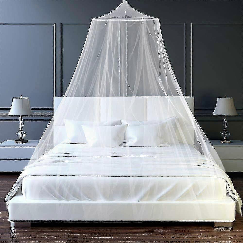 Bed Mosquito Net, Large Canopy Mesh, Fits Single and Double Beds