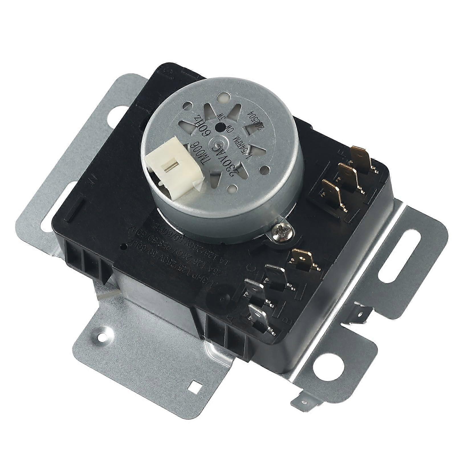 Energy Efficient Laundry Timer Metal Texture Reduces Power Waste Precise Timing Suitable for Multiple Dryer Brands  Style A