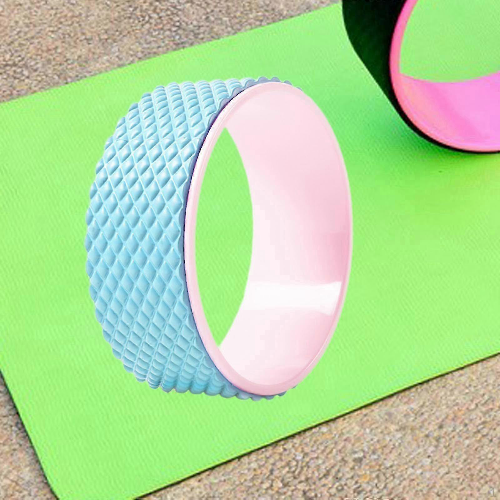 Optimized Yoga Back Roller Prop with Pilates Auxiliary Wheel for Indoor Workouts