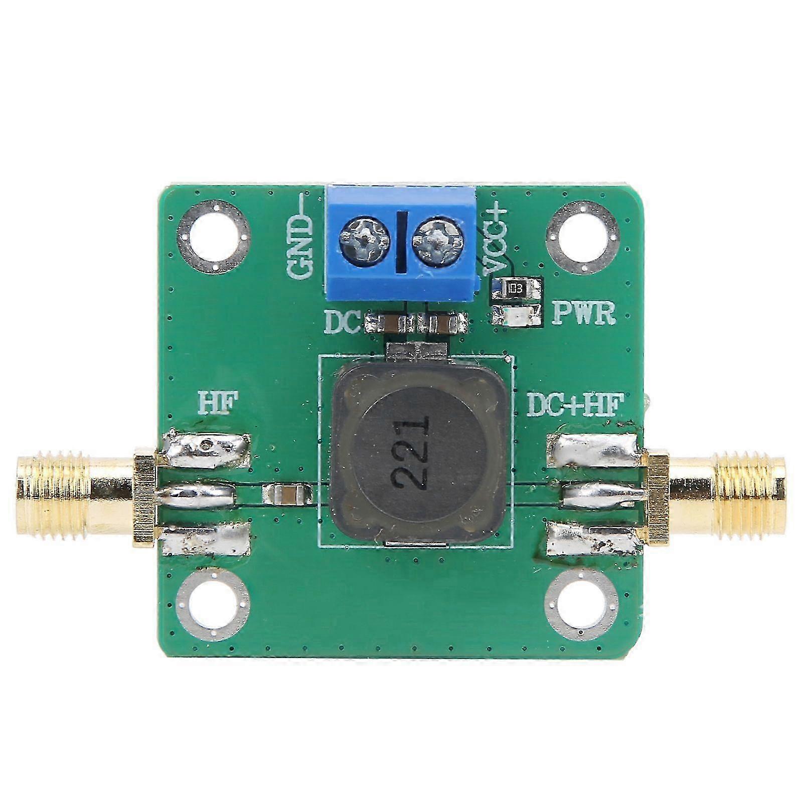 RF Bias Tee DC Feed Microwave Blocker 50K60MHz Biaser Electronic Component Industrial Supplies