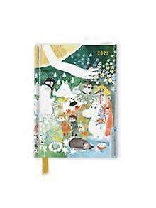 Moomin Dangerous Journey 2026 Luxury Pocket Diary Planner  Week To View Diary or journal Book