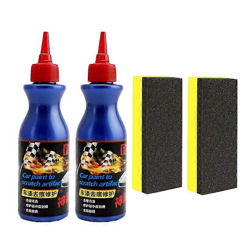2st Bil Scratch Remover För Autos Kroppsfärg Scratch Care Auto Bilvård Polering Och Polering Compound Paste Billack Reparation