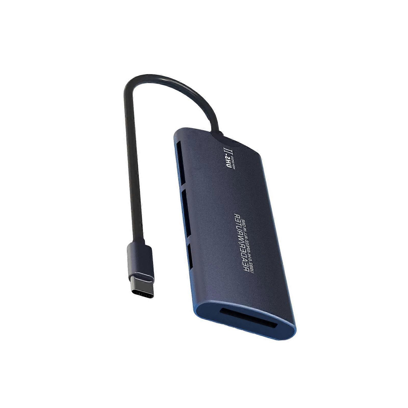 Professional 6 In 1 SDTF Media Card Reader Accessory Unisex, Suitable For Any Occasion AntiOxidation Reader Multicolor