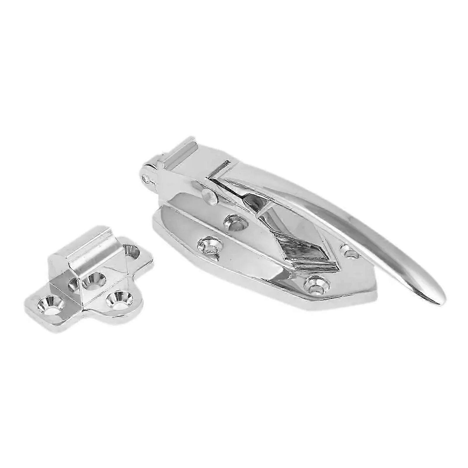 Adjustable Zinc Alloy Latch for Walk-In Freezer/Cooler Doors, Spring Loaded Handle8050565041828 f26