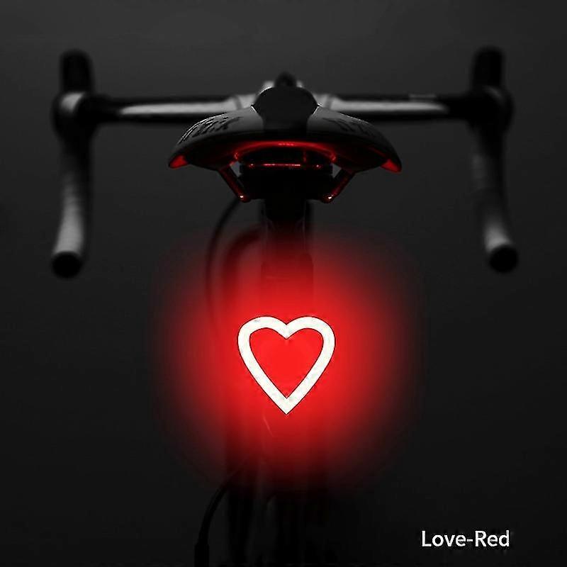 MTB road bike taillight with LED and multiple lighting modes