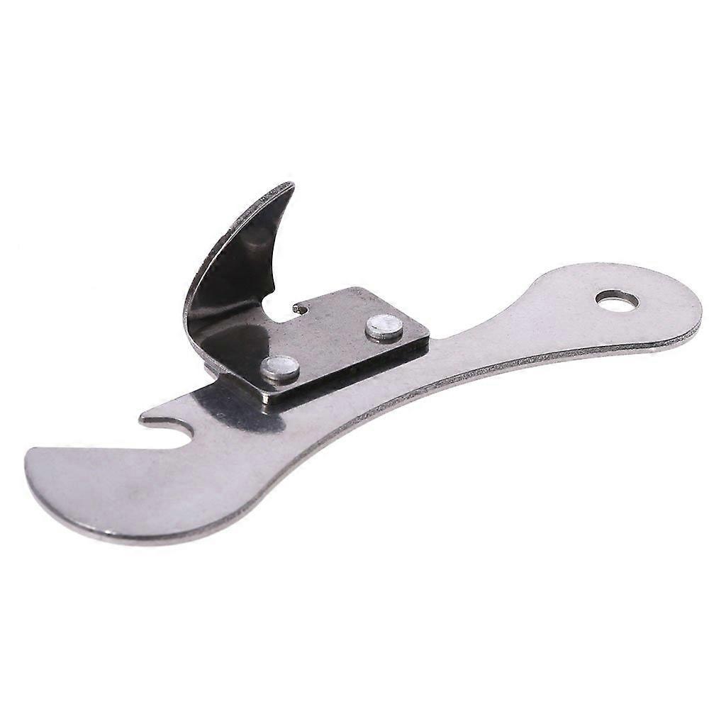 Stainless Steel Manual Can Opener with Corkscrew for Tin Cans Bottles and Jars