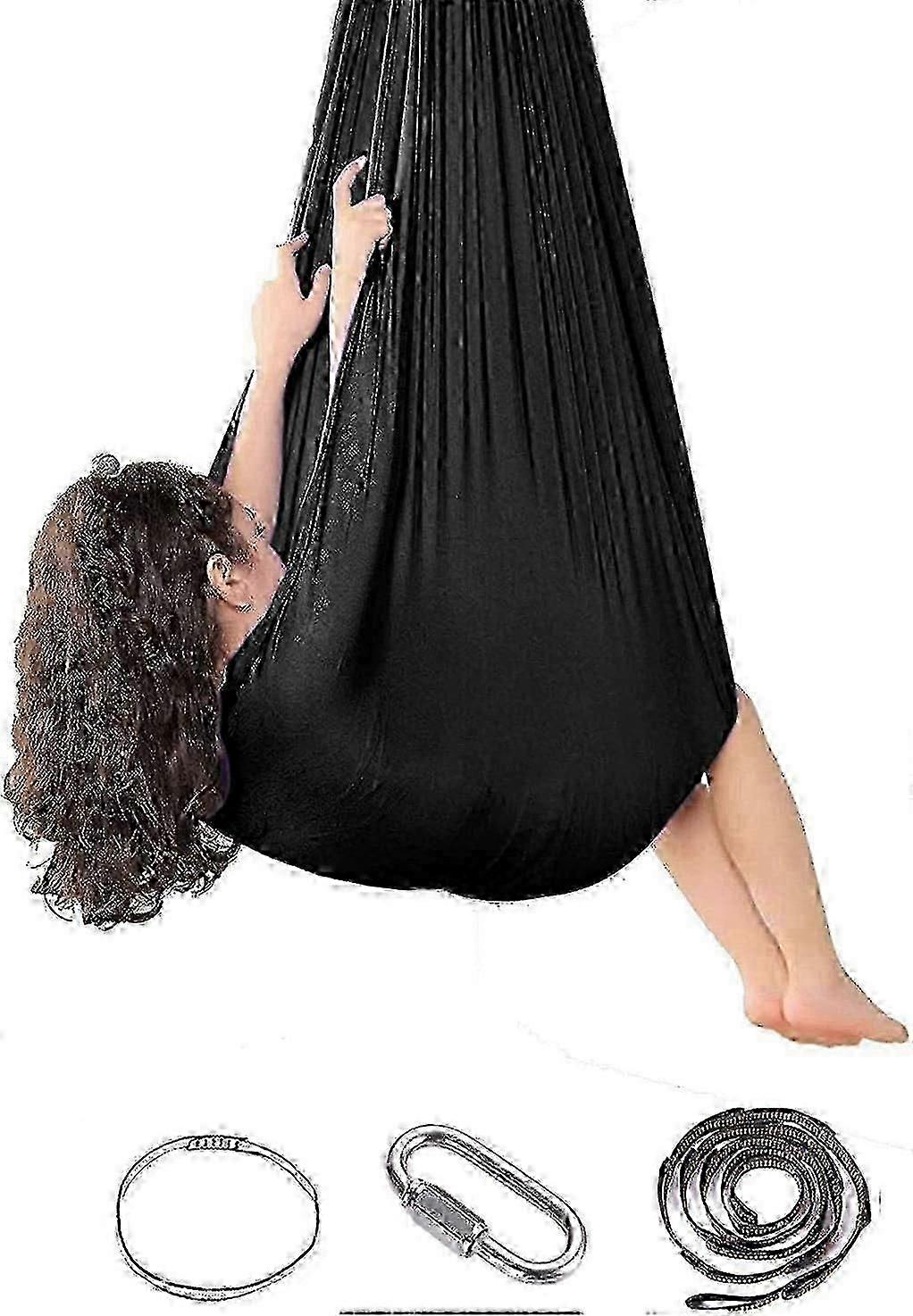 Αισθητηριακή κούνια για παιδιά ενηλίκων εσωτερική θεραπεία ταλάντευση για αυτισμό ADHD ειδικές ανάγκες ηρεμιστική αιώρα αποτέλεσμα