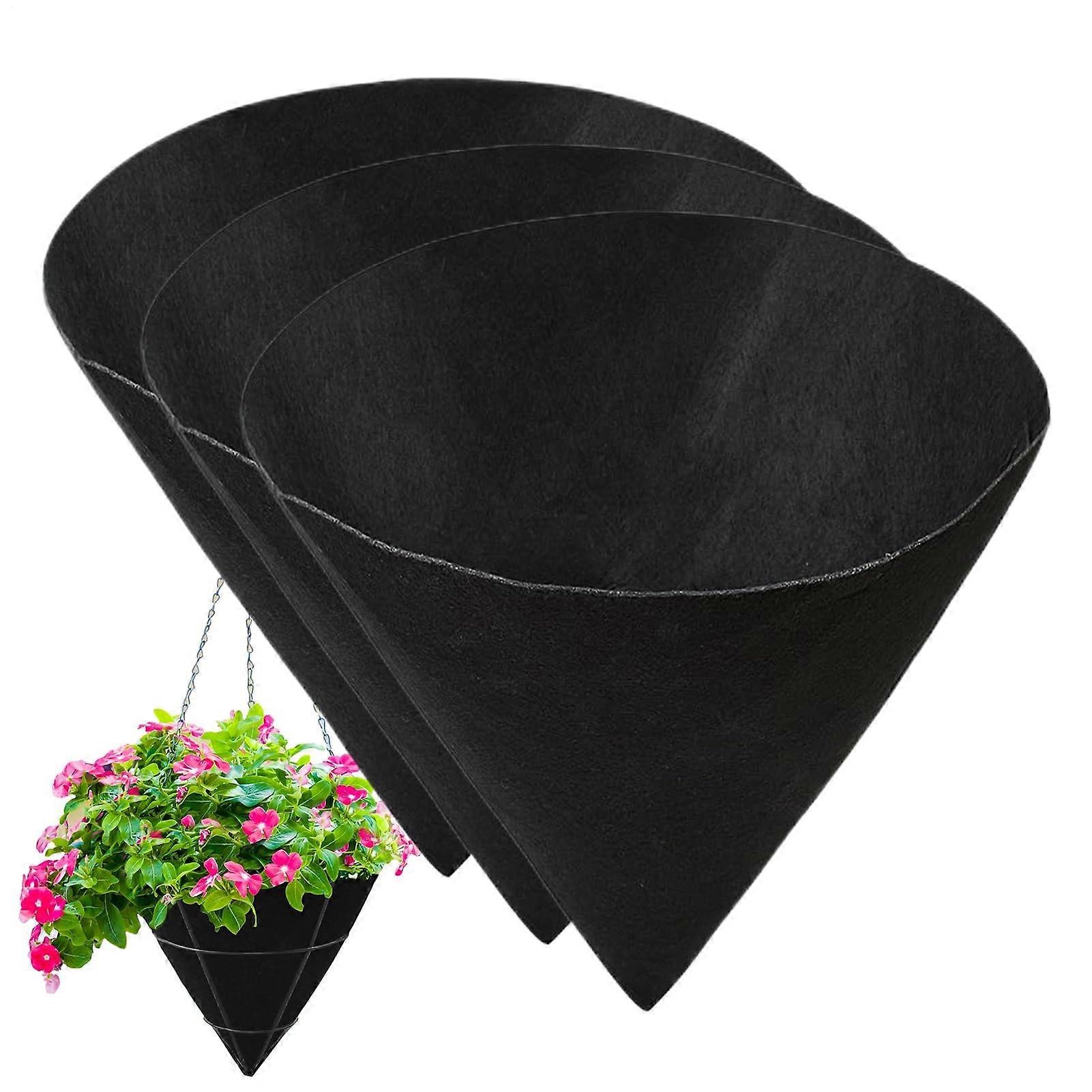 Cone Shaped Planter Liner for Garden and Patio – Prevent Bird Nesting, 12inch (30.5cm)