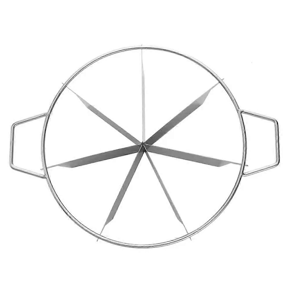 Cake Portion Cutter and Slicer Set for Equal Cake, Bread, Watermelon Slices, 7 Piece