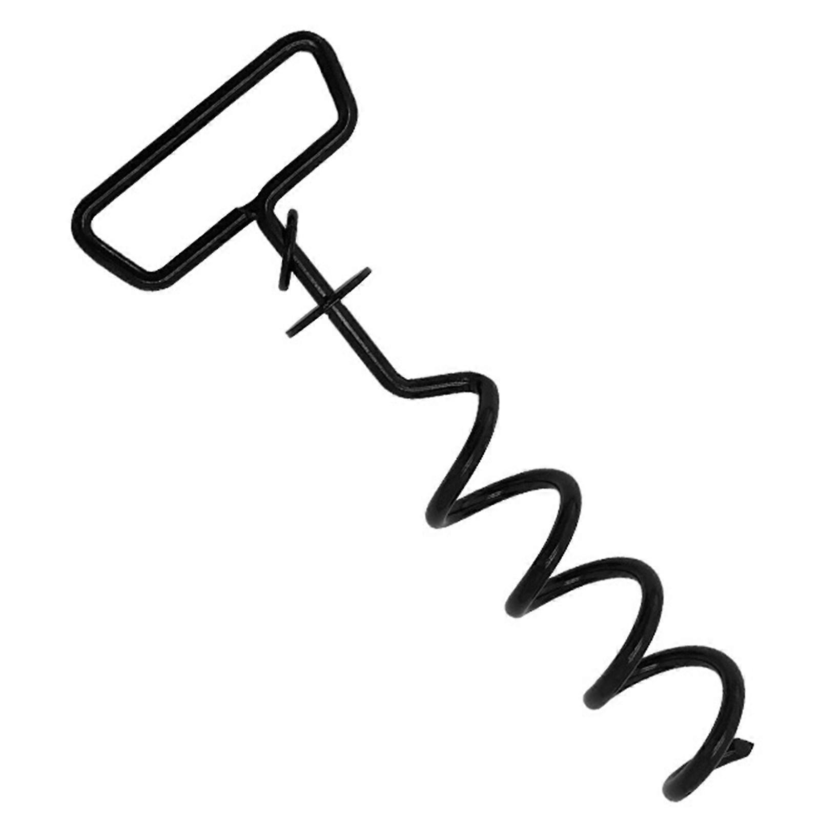 Installation Dog Leash Stake Trapezoidal Design For Secure Ground Fixing In Camping Tents And Pet Safety Multicolor