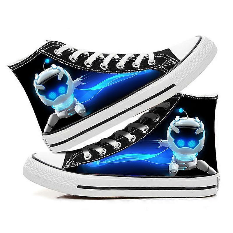 Astro Bot bedruckte Canvas-Schuhe (Freizeitschuhe)