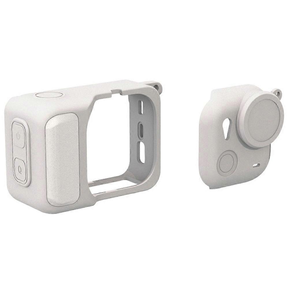 Silicone Case for Insta360 GO Ultra with Lens Cap Case Dirt-Proof Protective Case for Insta360 GO Ultra Action Camera B