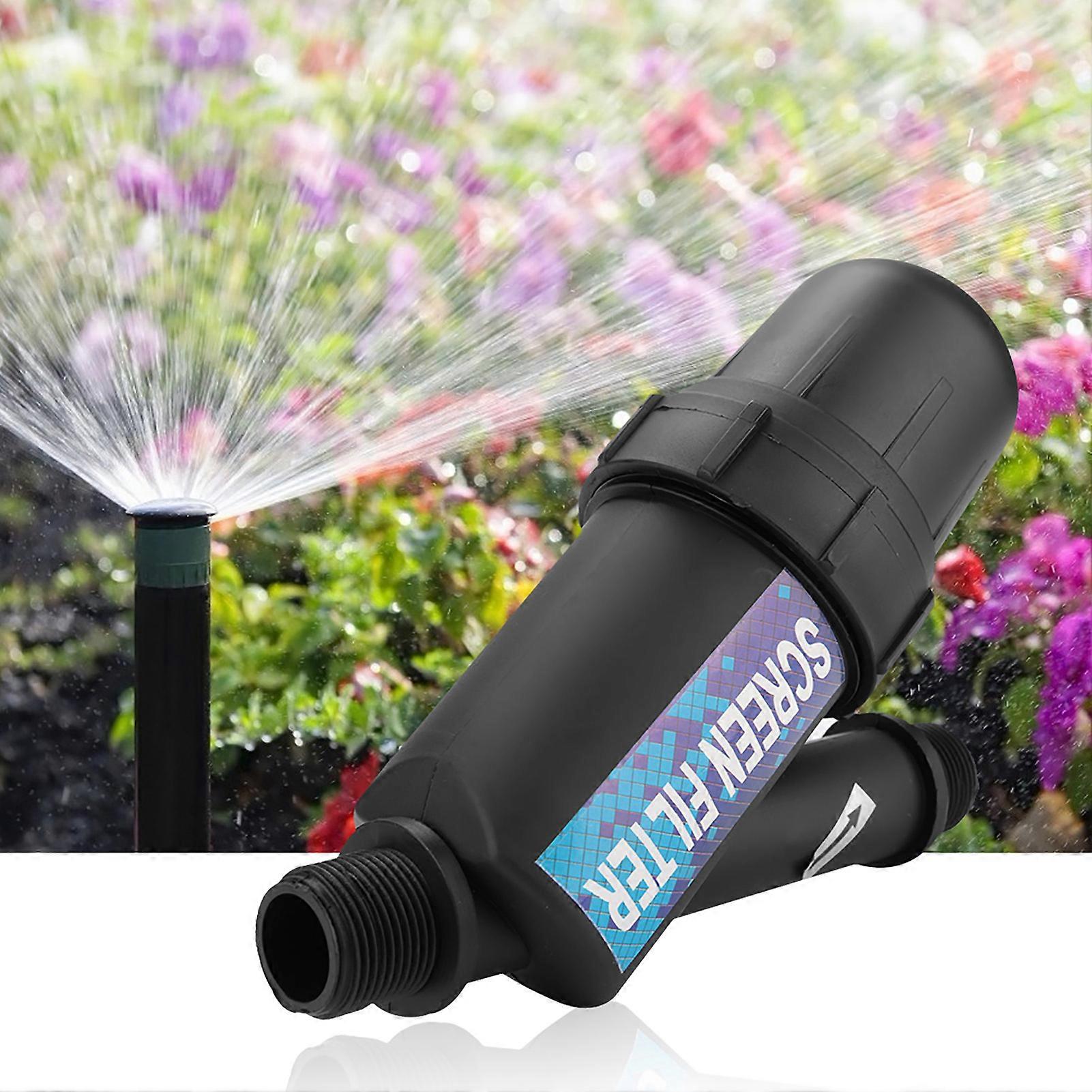 3/4" Large Capacity Mesh Filter for Drip Irrigation Water Tank Pool Pump