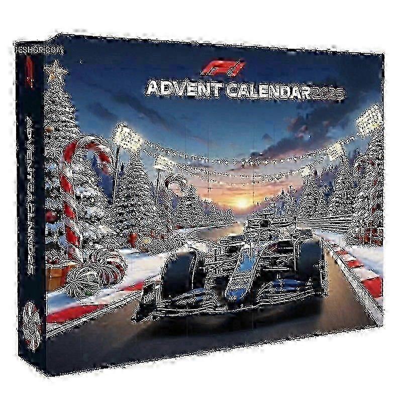 1-3X F1 Racing Advent Countdown Holiday Calendar Blind Box