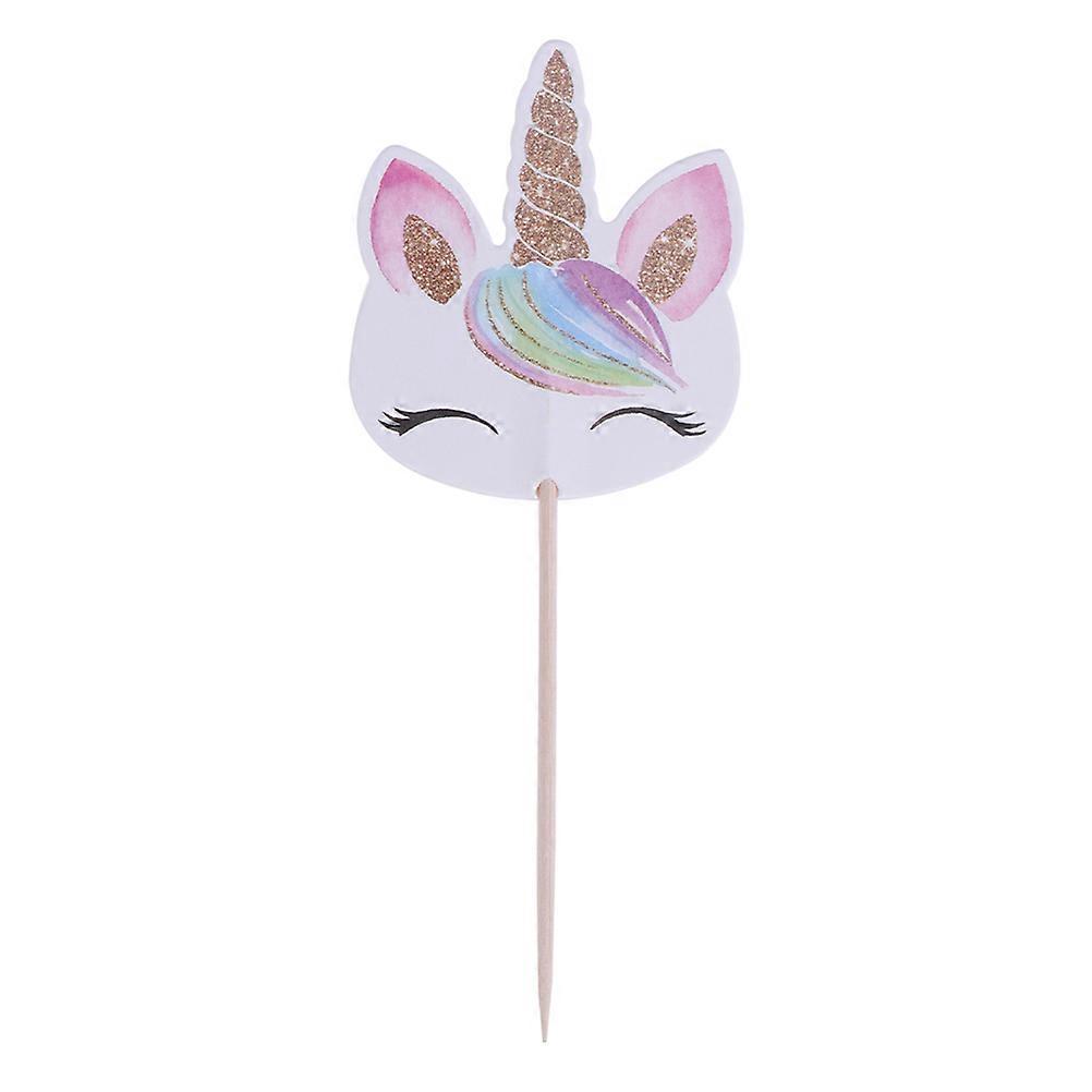 Egg Cake Insert Cake Decorating Supplies for 12Pcs Cupcake Picks Children