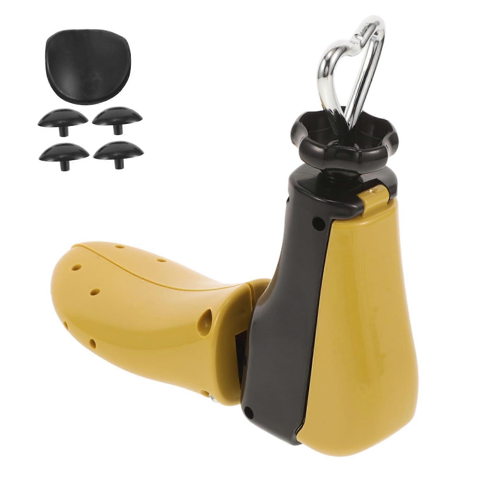 Adjustable Shoe and Boot Stretcher with Forefoot Width Expansion for Men and Women – Yellow