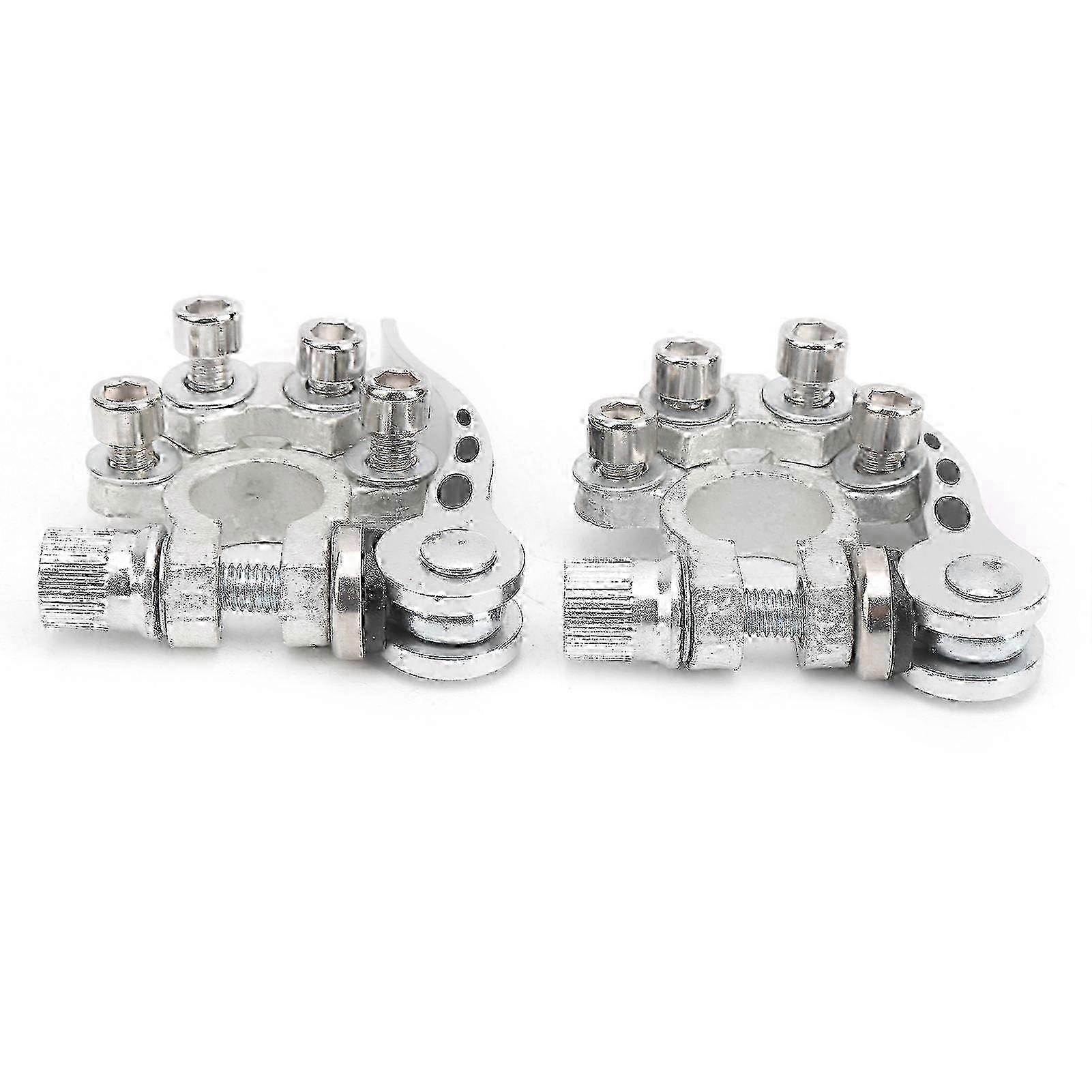 x Quick Release Battery Terminal Connector Clamp - High Conductivity Adjust & Disconnect Tool