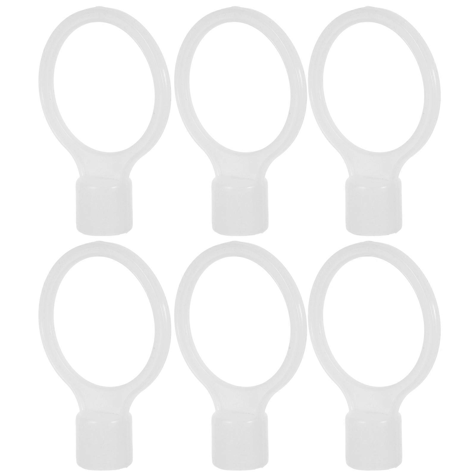 Safety Cone Connector Traffic Cone Connector for Barrier Use 6Pcs