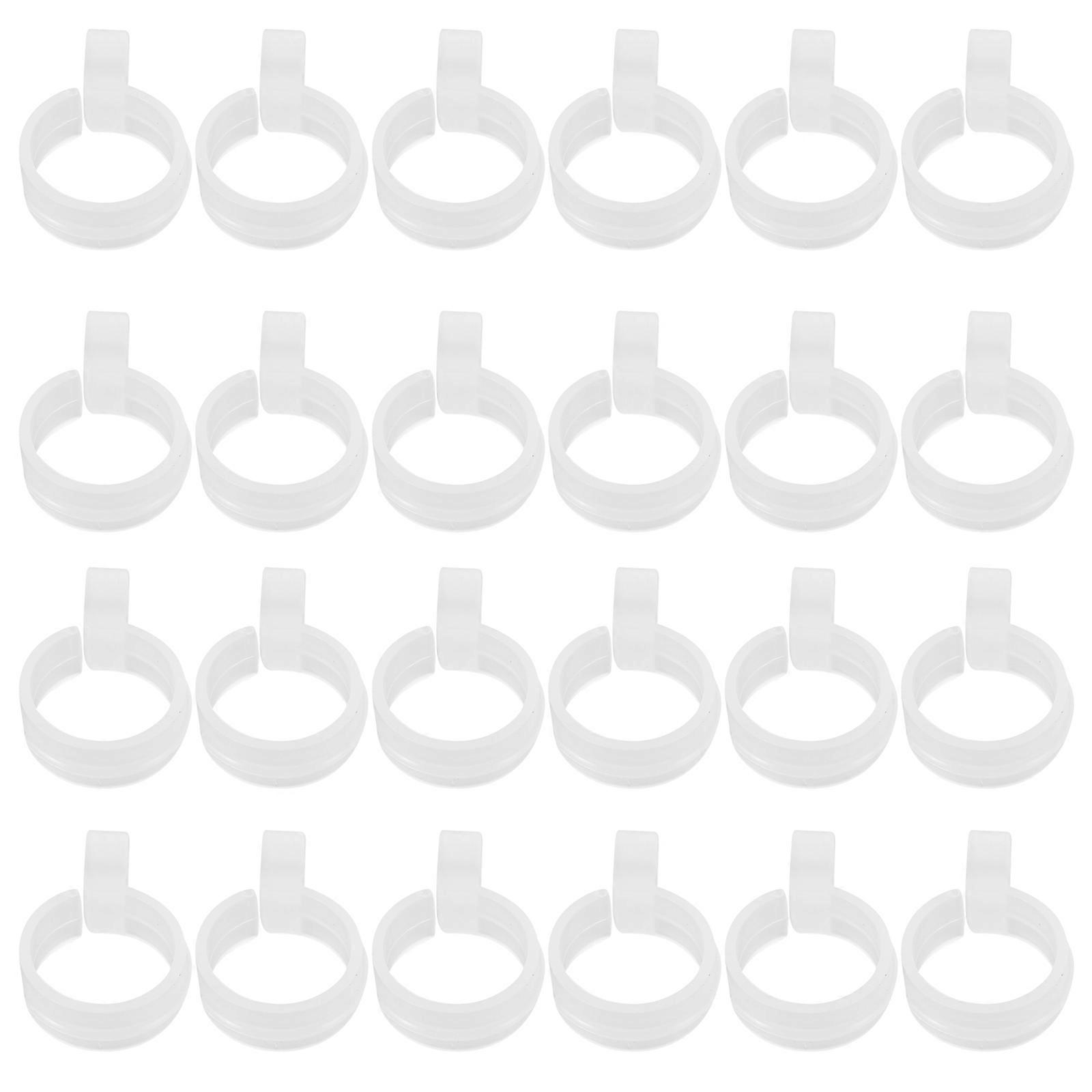 Multipurpose Design Plastic Drying Rack Hooks Wide Compatibility For Home Users Crafters 50Pcs