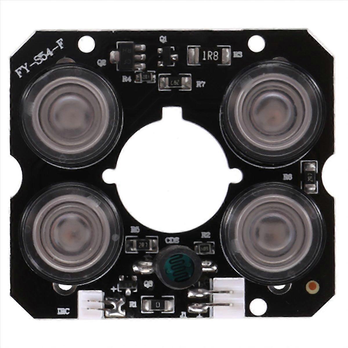 4 array IR led Spot Light LED board for CCTV cameras (52mm diameter)