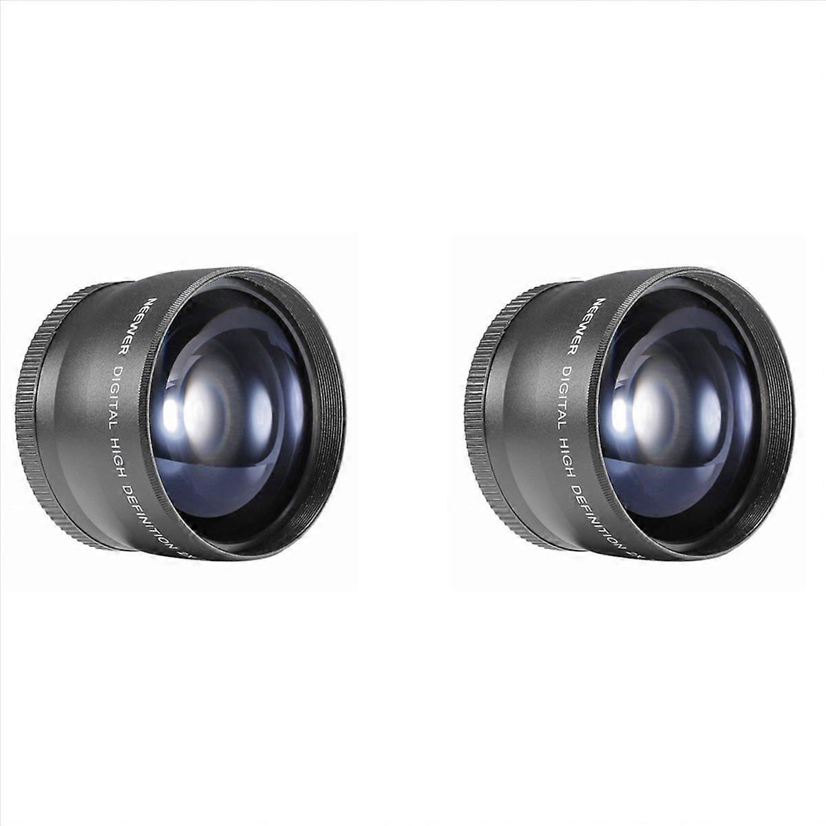 58mm 2X teleobjektívový telekonvertor pre
