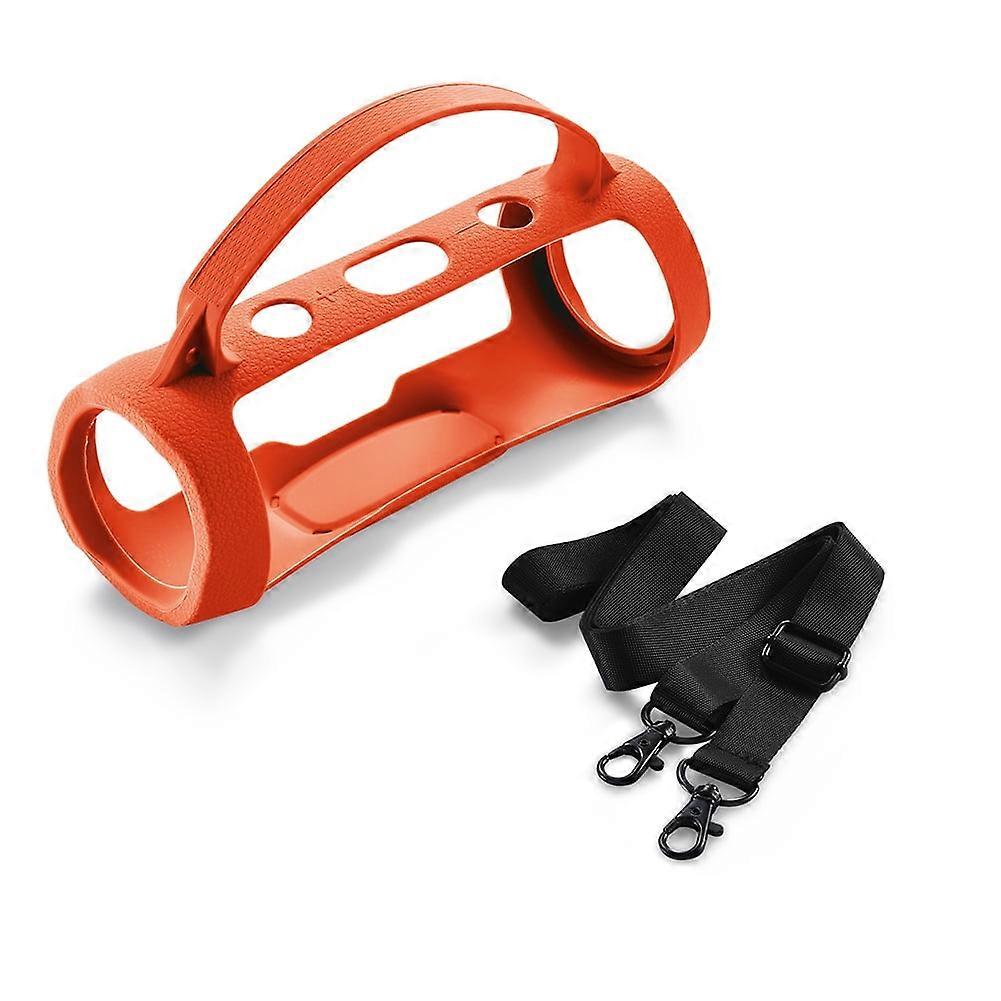 CHAXIN Silicone Protective Case for JBL Charge Essential 2, Waterproof & Portable, compatible with Bluetooth Speaker