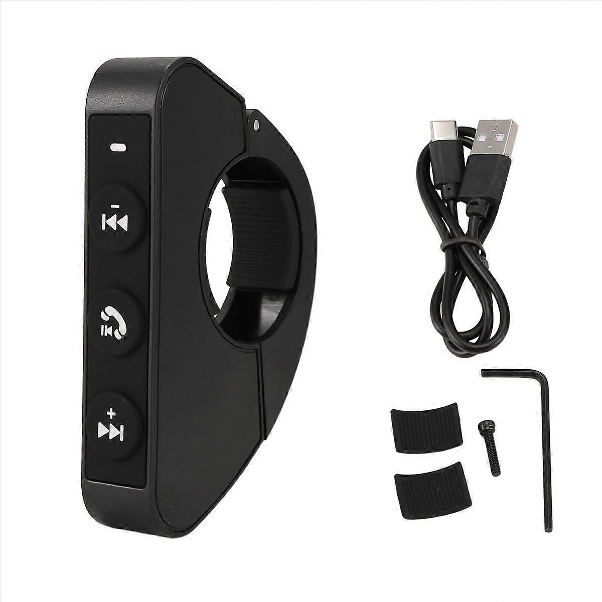 Bluetooth Wireless Remote Control for Motorcycle Helmets Handlebar Control Keypad Remote Control Con