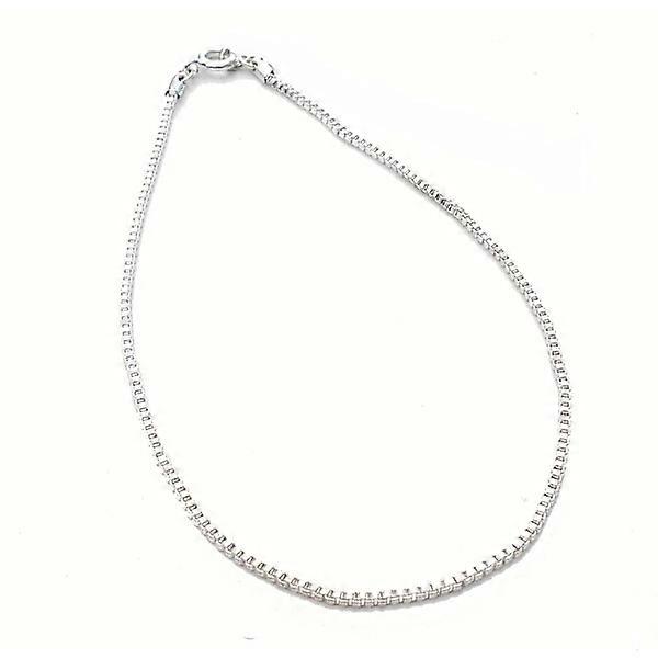 Silver Plated Anklet 24cm