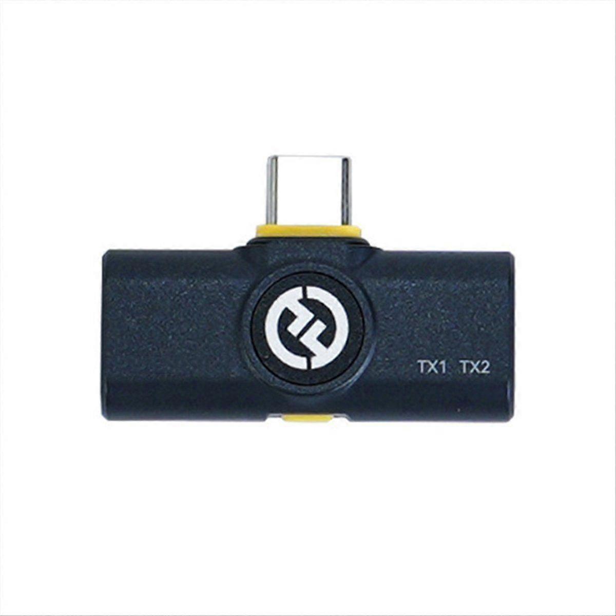 Wireless Lavalier Microphone Accessories Type-C Receiver with Charging Case for Hollyland M2