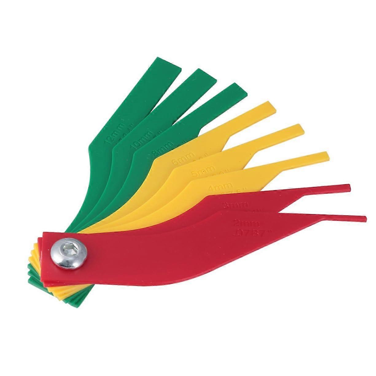 Brake Pad Thickness Gauge for Cars Quick Wear Indicator with Clear Visual Scale Durable Design