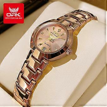OPK8105 Women's Watch Quartz Battery with Calendar Exquisite and Compact
