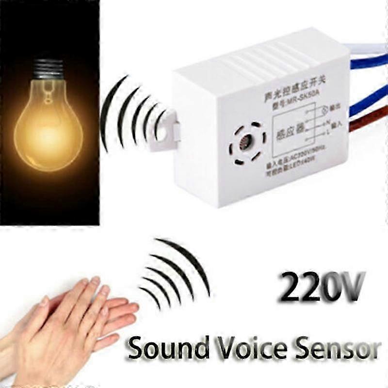 Sound Sensor Switch Module 220V for Smart Home Lighting Control
