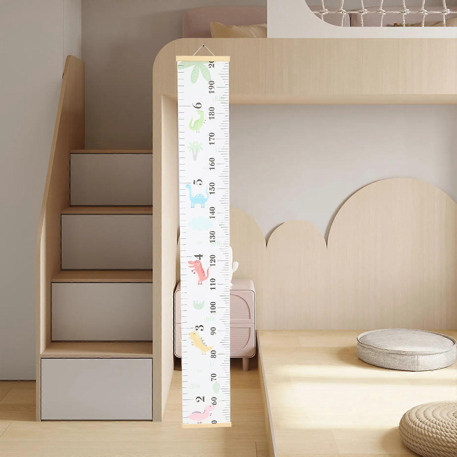 Growth Chart for Wall Hanging Kids Height Measurement Ruler Practical